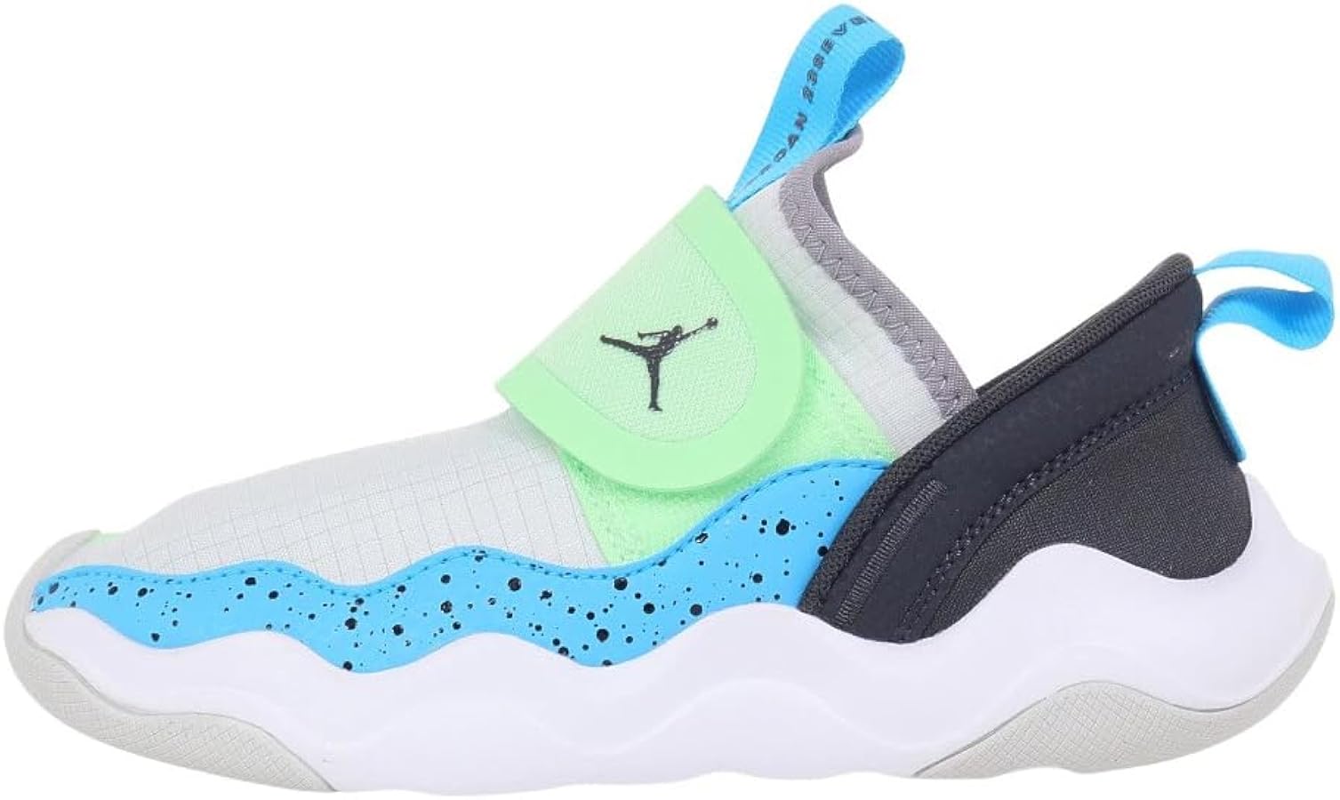 NIKE Jordan 23/7 Little Kids' Shoes (DQ9293-003, Photon Dust/Vapor Green/Dark Powder Blue/Anthracite) Size 3