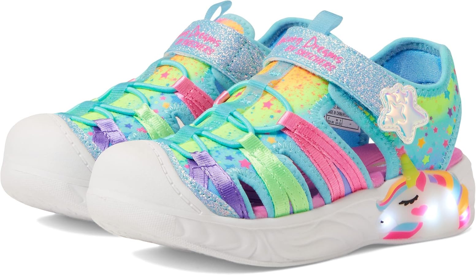 Skechers Unisex-Child Unicorn Dreams Explorer Sneaker