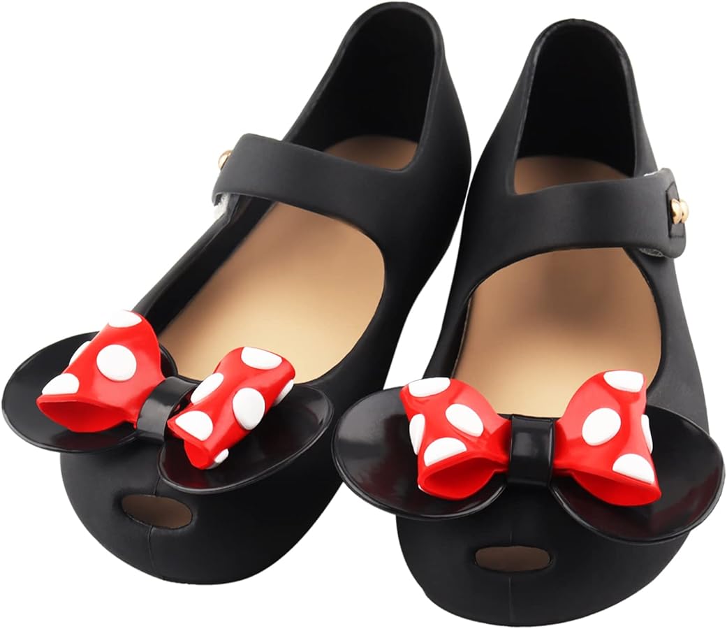 Mary Jane Dance Party Cosplay Shoes Girls Sweet Dot Bow Princess Birthday Sandals for Little Girls