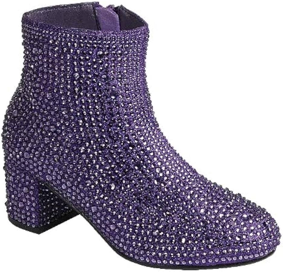 Forever Kids Rhinestone Ankle booties