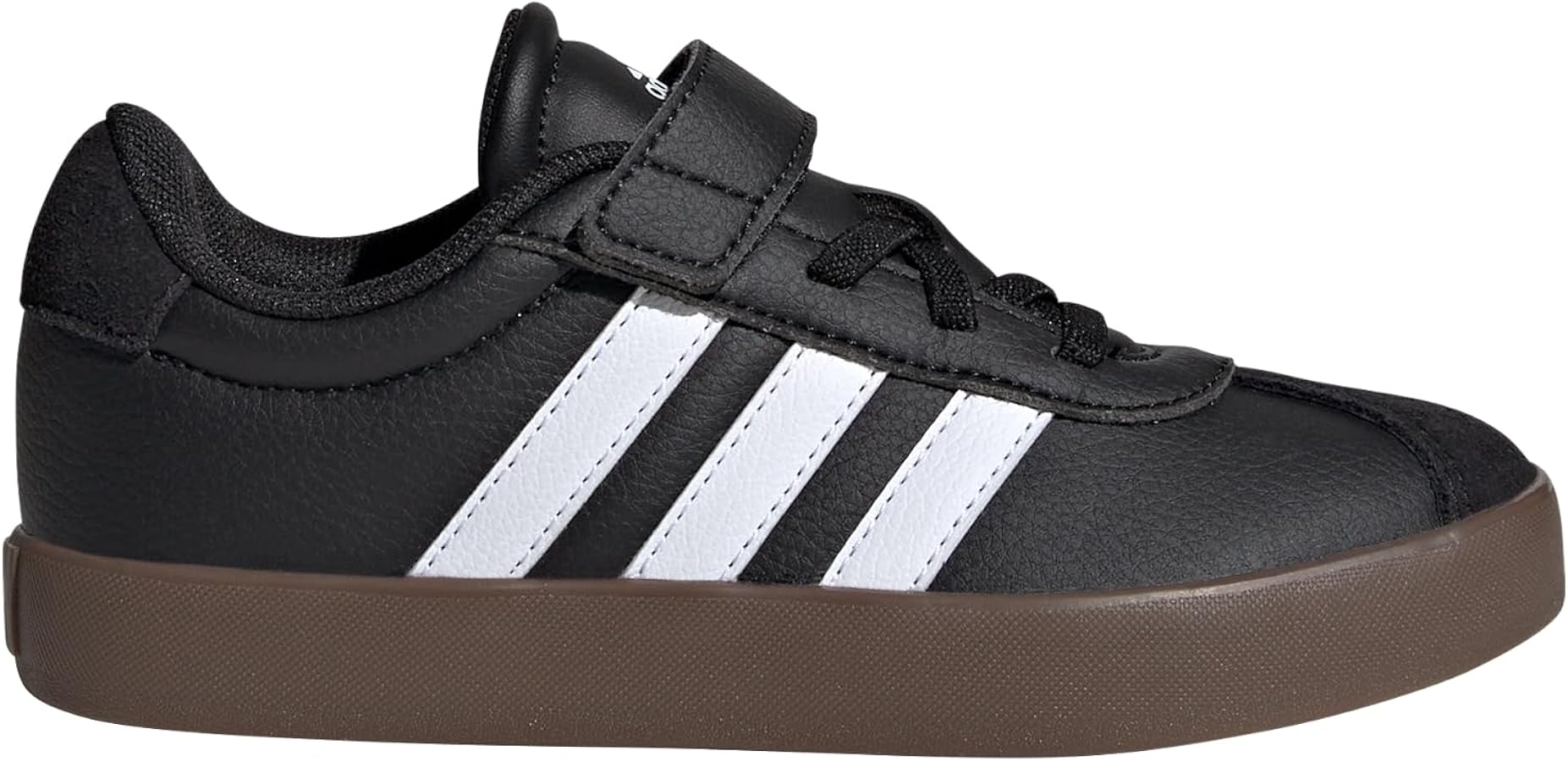 adidas Unisex-Child Vl Court 3.0 Elastic Lace Sneaker