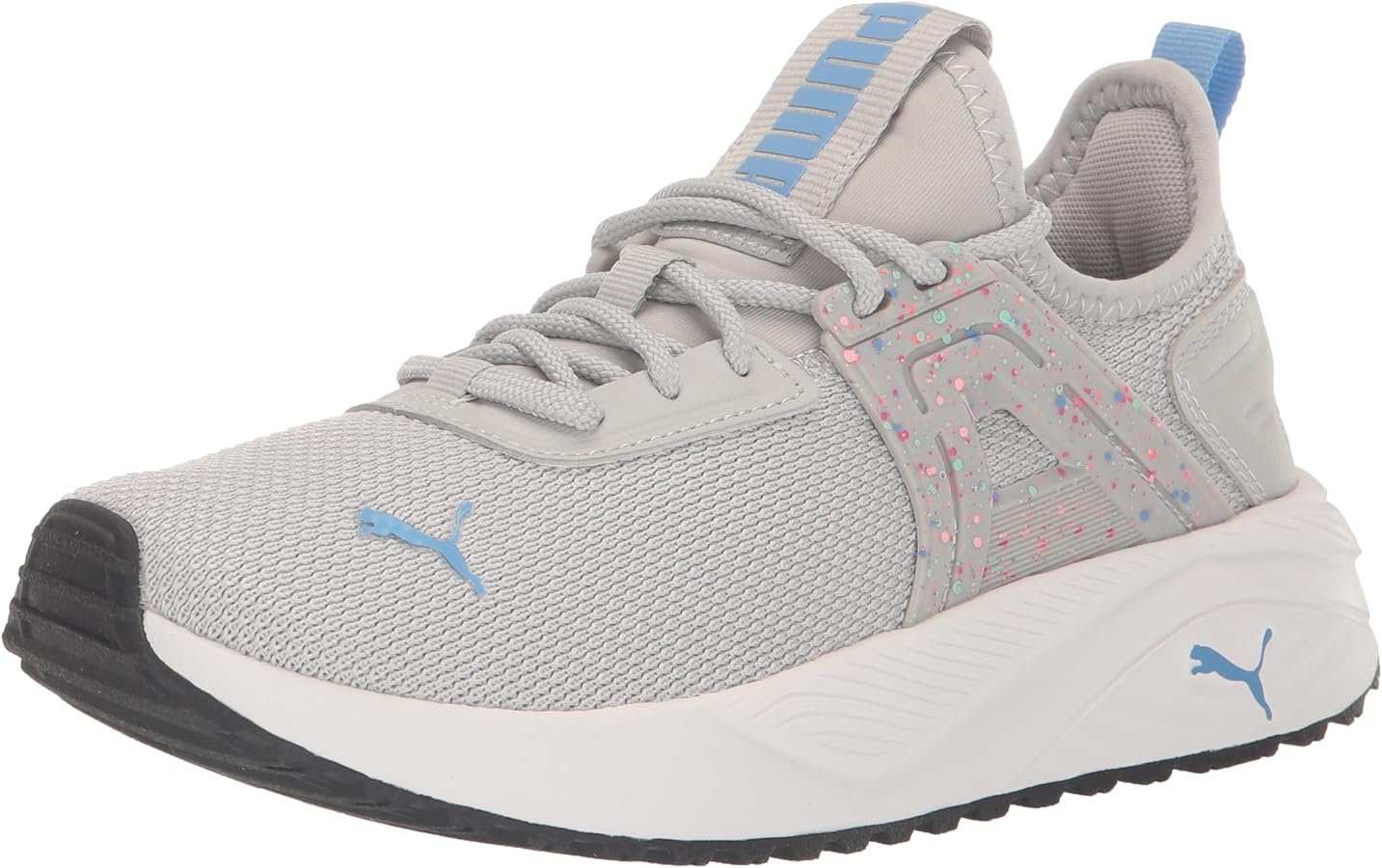 PUMA Pacer 23 Sneaker, Ash Gray-Day Dream, 5.5 US Unisex Big Kid