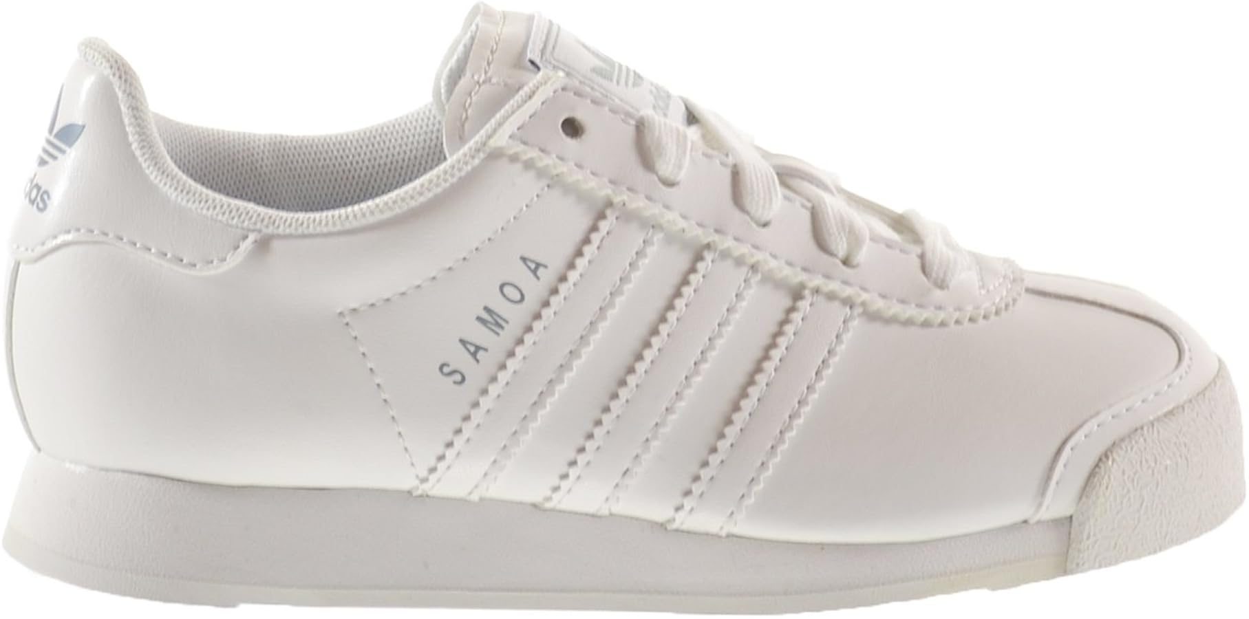 adidas Samoa C Little Kids Shoes Running White/Running White/Silver g99721 (10.5 M US)