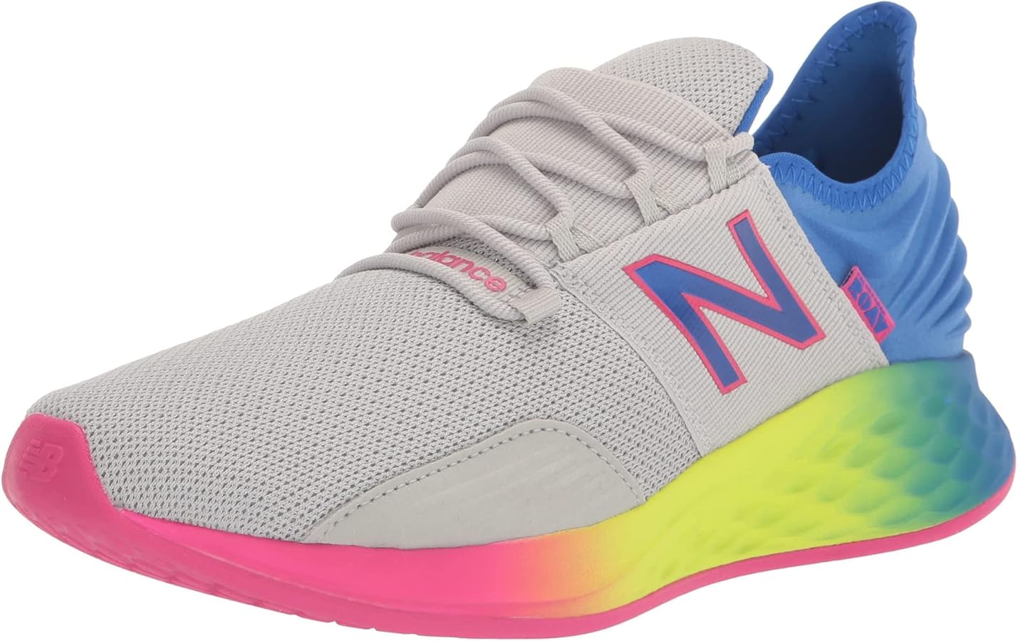 New Balance Unisex-Child Fresh Foam Roav V1 Lace-up Running Shoe