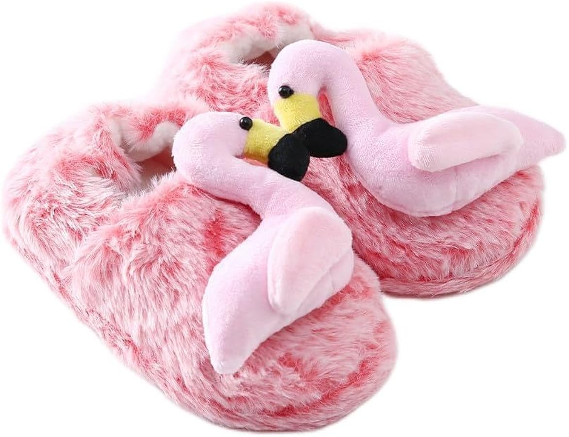 Girls Slippers Fuzzy Warm Soft Slipper