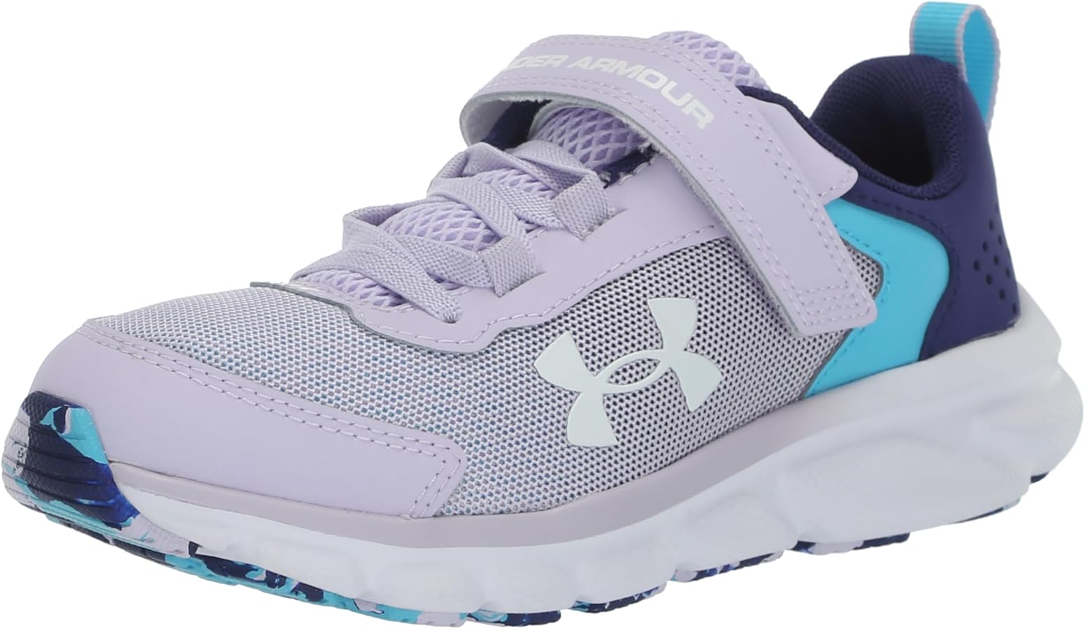 Under Armour Girl's Pre-School Assert 9 Alternate Closure Running Shoe