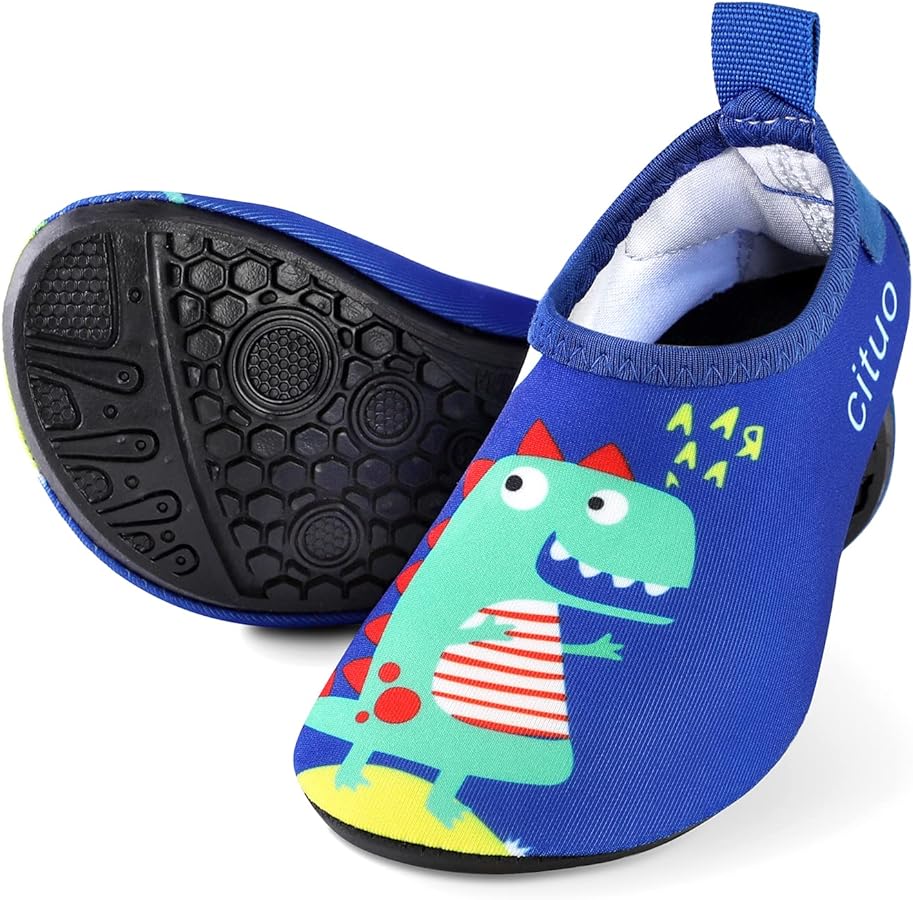 Water Shoes for Kid Outdoor Quick Dry Barefoot Aqua Socks for Sport Beach Swim Surf Lightweight Toddler Little Girl Boy