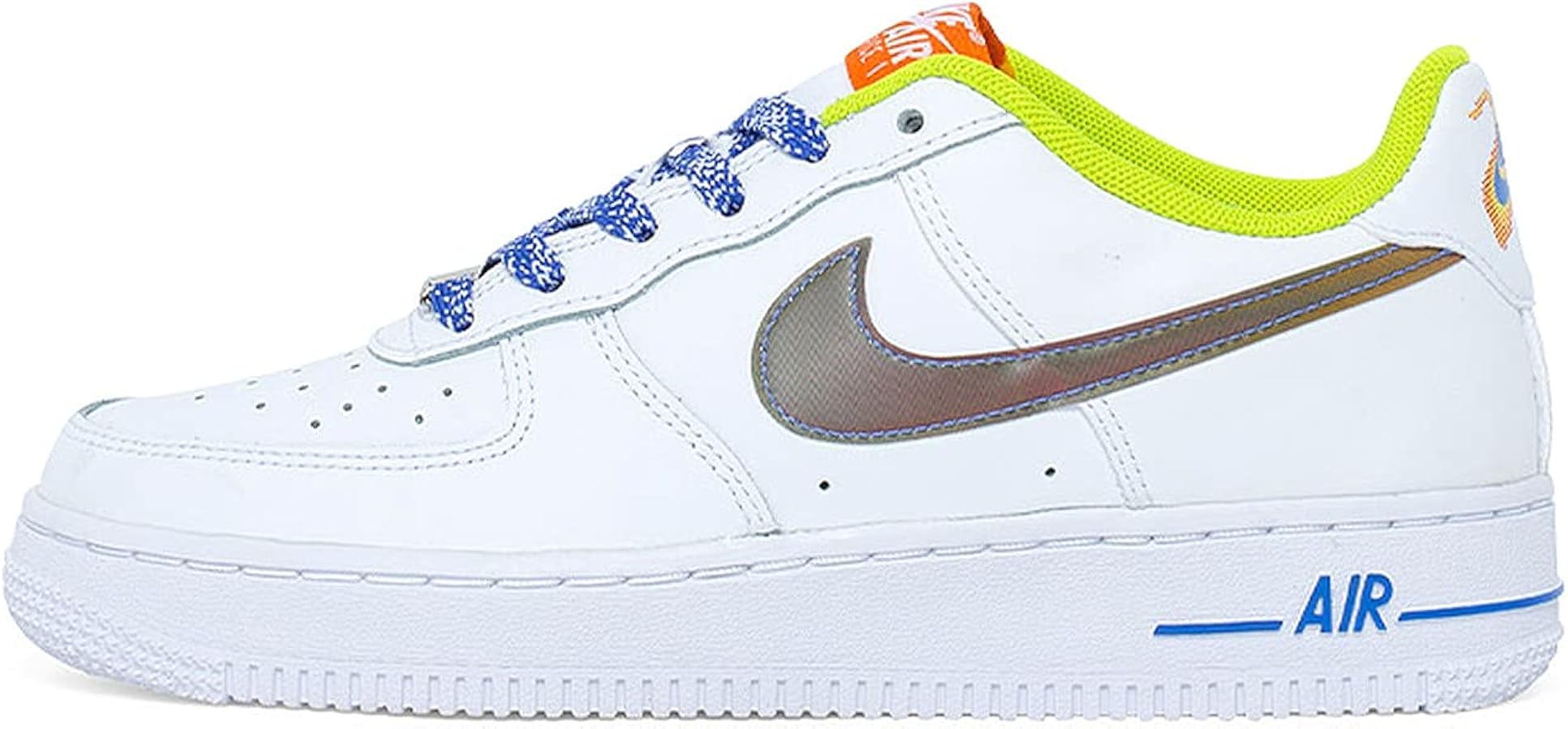 Nike Youth Air Force 1 LV8 GS DQ7767 100 Magma - Size 5Y