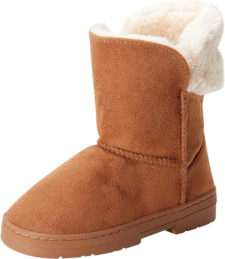 bebe Girls' Winter Boots - Faux-Fur Shearling Boots (Toddler/Little Kid/Big Kid)