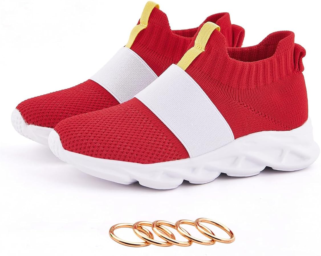 Shoes for Kids Boys Girls Red Running Sneakers Birthday Shoes Fashion Walking Shoes