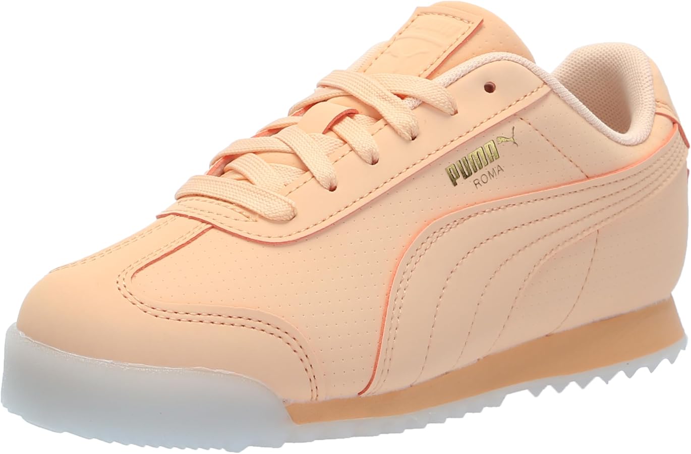 PUMA Unisex-Child Roma (Little Kid) Sneaker