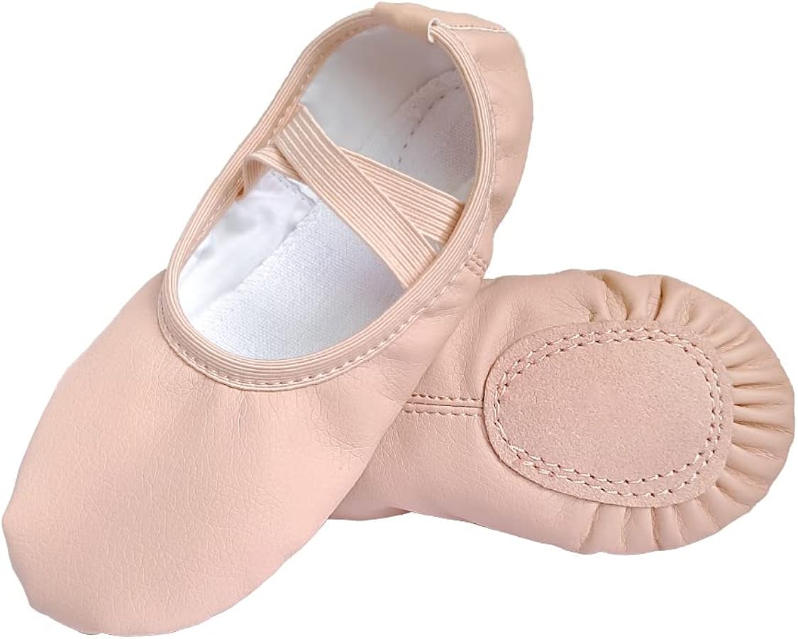 Ballet Shoes for Girls Toddlers Practice Shoes Girls Ballet Shoe Yoga Shoes Ballet Slippers Flats for Toddler Kids Dancing