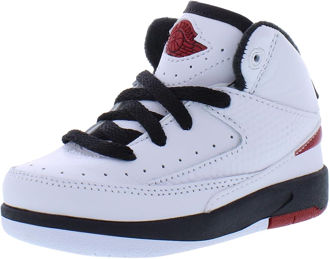 Jordan Big Kid's 2 Retro Chicago White/Varsity Red-Black (DX2591 106)