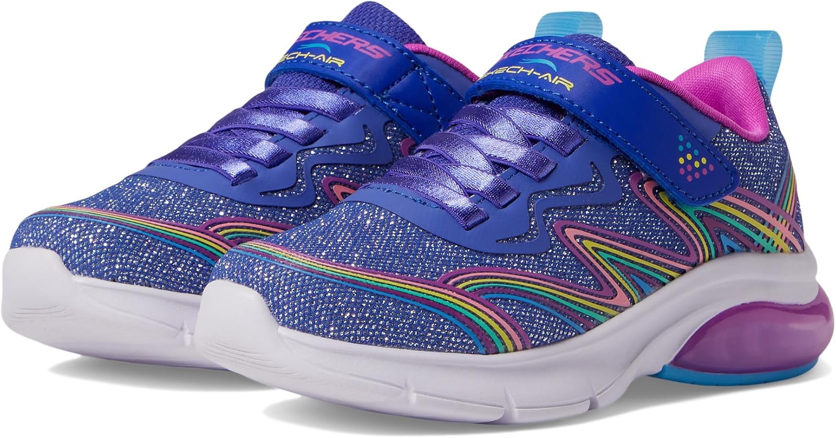 Skechers Girls' Skech-air Airmatic - Rainbow