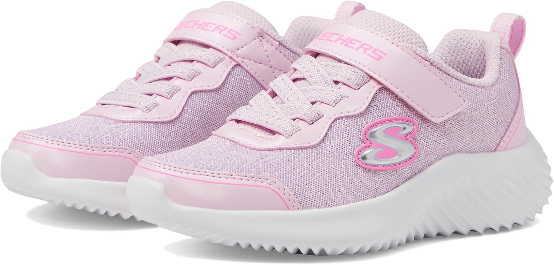 Skechers Unisex-Child Bounder-Girly Groove Sneaker