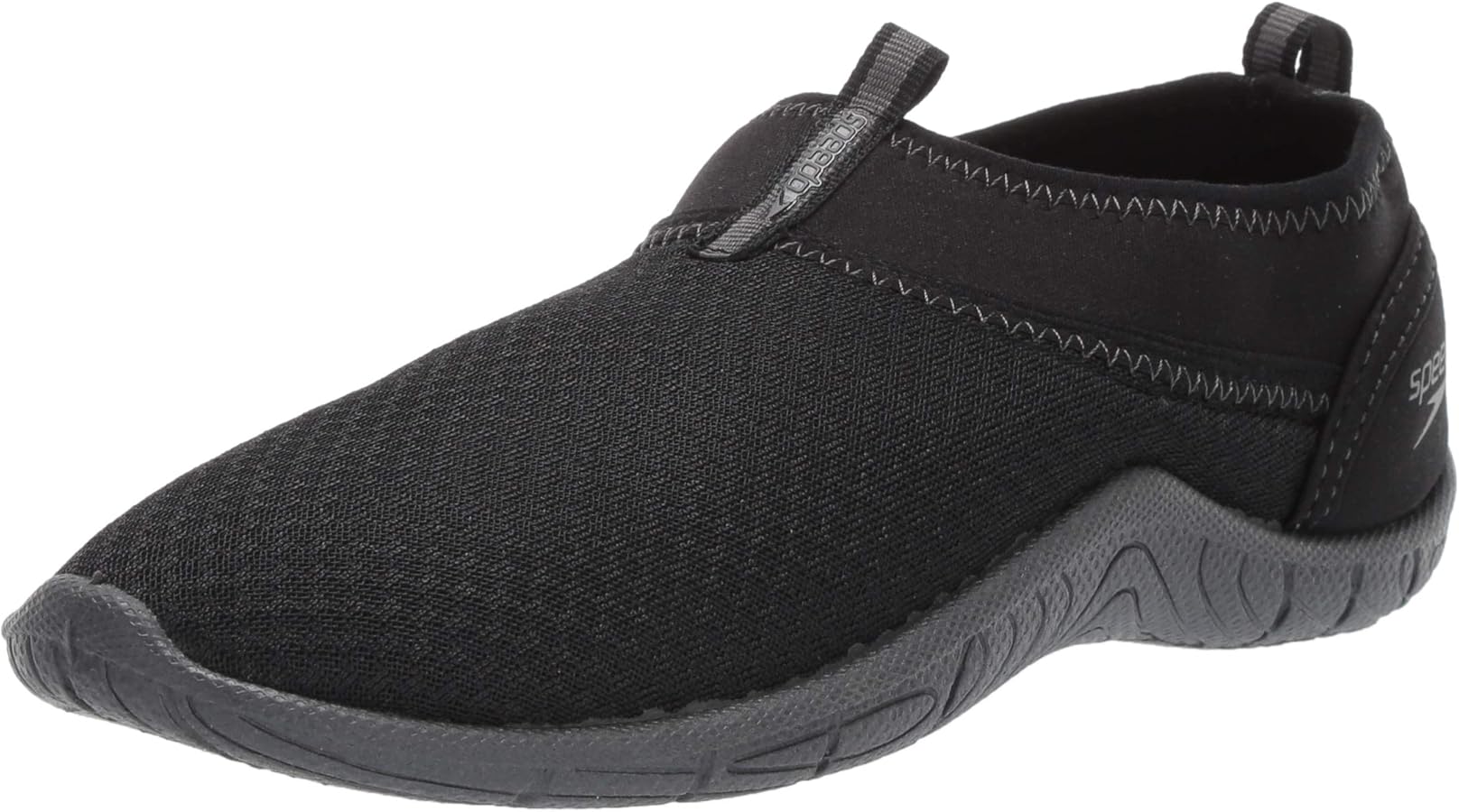 Speedo Unisex-Child Water Shoe Tidal Cruiser Toddler baby-girls,Black/Dark Gull Grey,10-11 Toddler