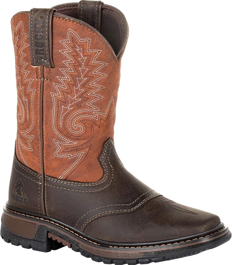 Rocky Big Kids' Ride FLX Western Boot Size 7(M)