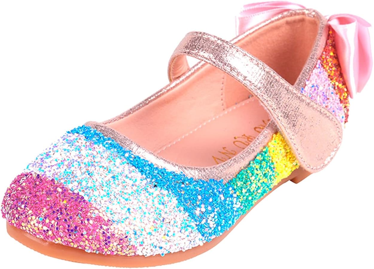 Girl Shoes Small Leather Shoes Single Shoes Children Dance Shoes Girls Performance Shoes Slip on Shoes Little Girls