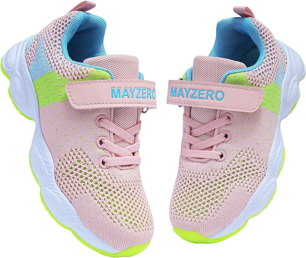 MAYZERO Kids Tennis Shoes Breathable Running Shoes Walking Shoes Fashion Sneakers for Boys and Girls