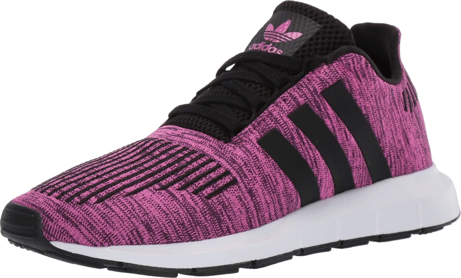 adidas Kids Girls Swift Run Sneakers Shoes Casual - Black, Pink