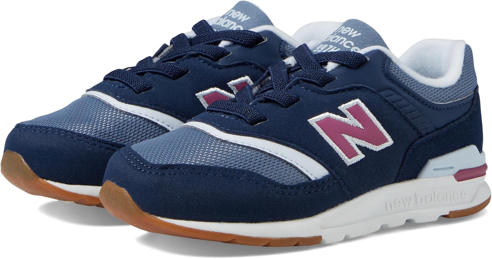 New Balance girls 997h V1 Lace-up Sneaker