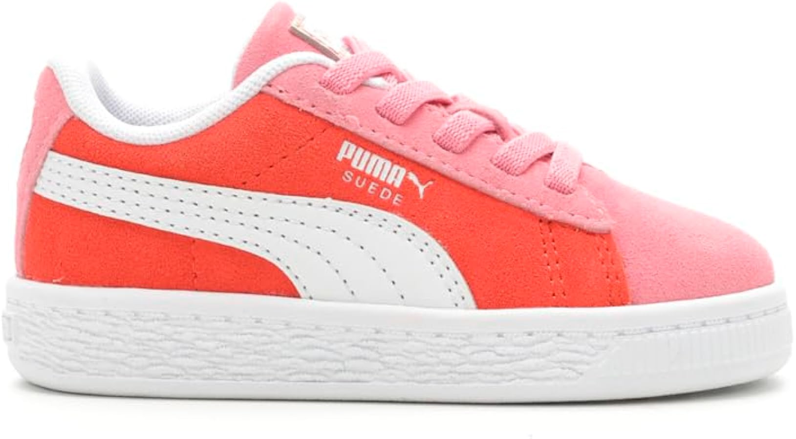 Puma Toddler Girls Suede Flower Child Ac Slip On Sneakers Shoes Casual - Pink - Size 10 M