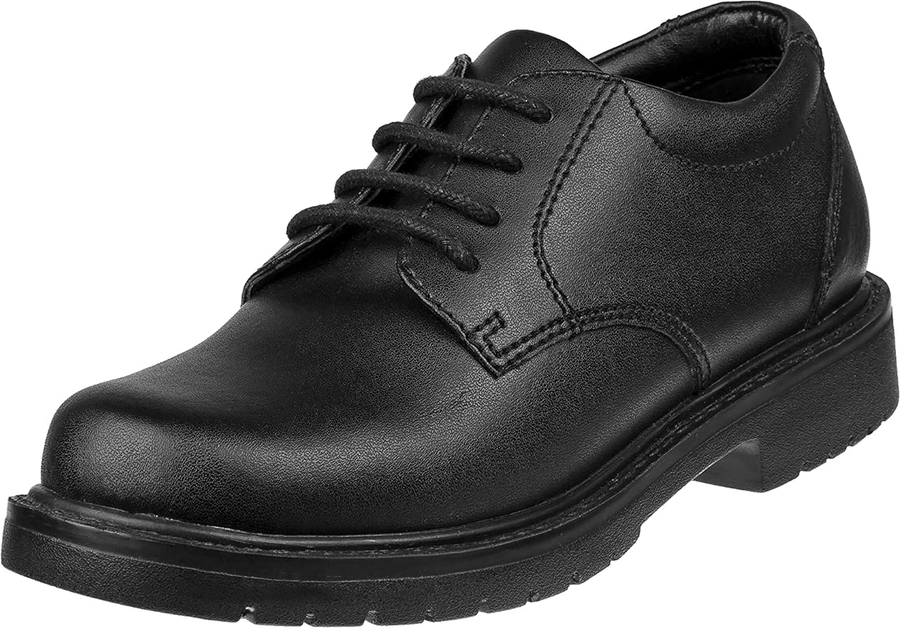 Boys Girls All Leather School Shoes Oxfords (Toddler, Little Kid, Big Kid)