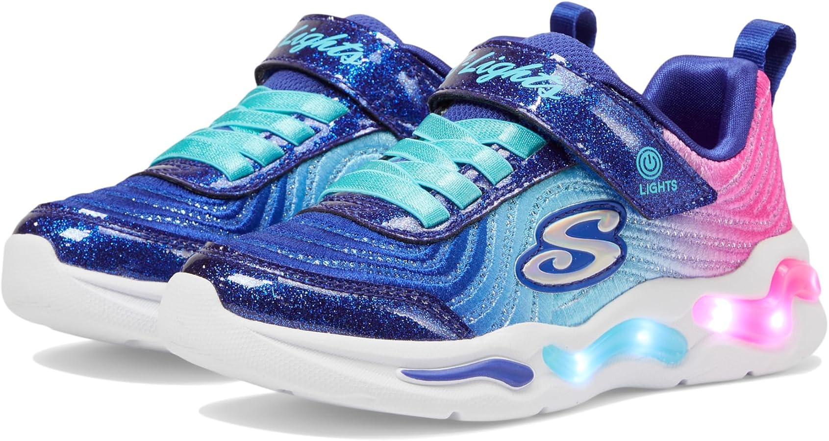 Skechers Unisex-Child Wavy Beams Sneaker