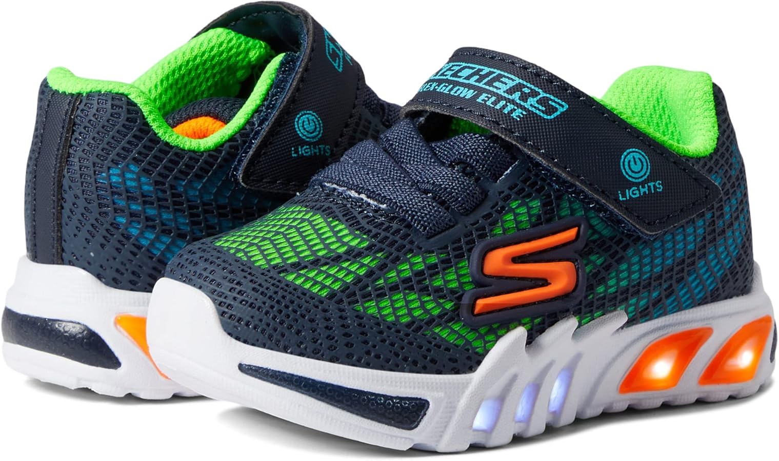 Skechers unisex-child FLEX-GLOW ELITE - VORLO