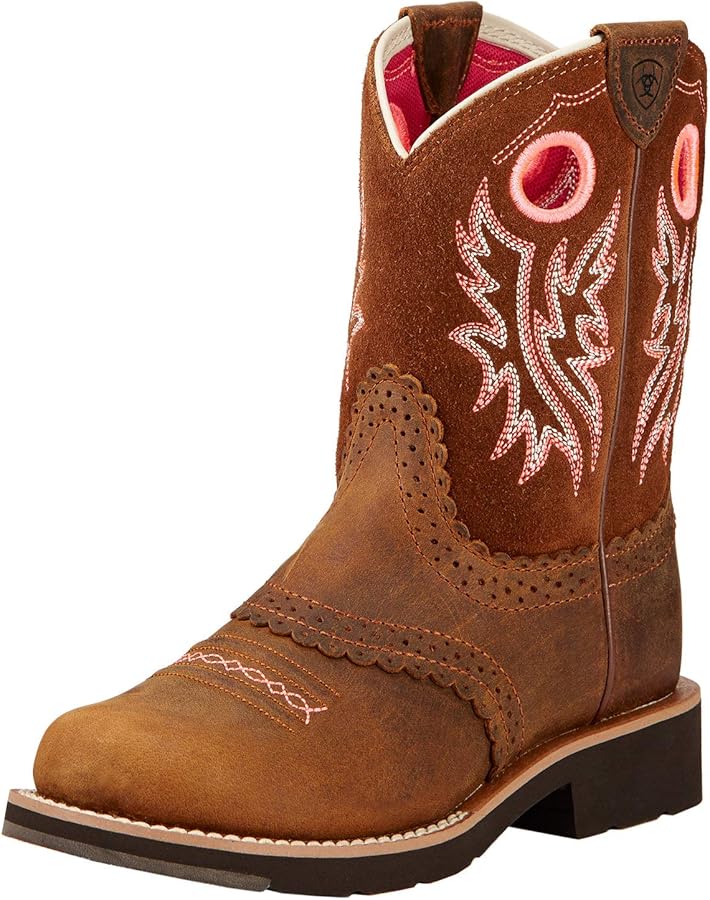 Ariat Fatbaby Cowgirl Western Boot - Kids’ Leather Country Boots