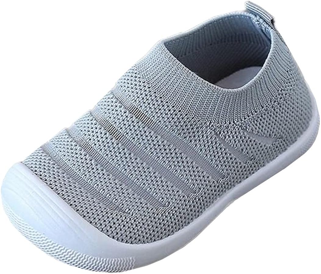 Baby Squeaky Shoes Girls Boys Breathable Mesh Sneakers Non-Slip Toddler First Walkers