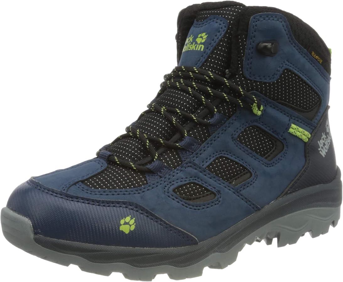 Jack Wolfskin Unisex-Child Vojo Texapore Mid Hiking Shoe Backpacking Boot