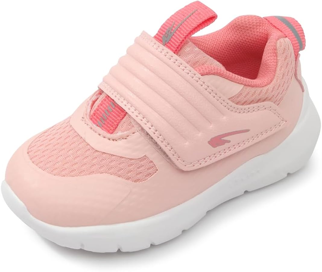 Toddler Shoes for Girls and Boys - Velcro Sneakers, Washable, Soft Soles, Anti-Slip & Arch Support - Toddler Stylish Outdoor, Breathable Design & Lightweight Toddler Sneakers for Kids