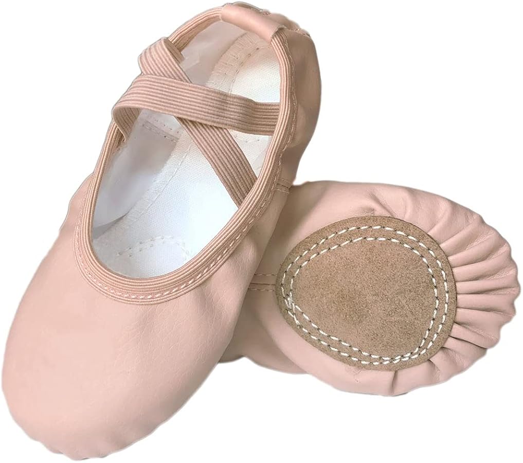 Girls Ballet Practice Shoes,Yoga Shoes for Dancing,Slippers for Kids Toddler