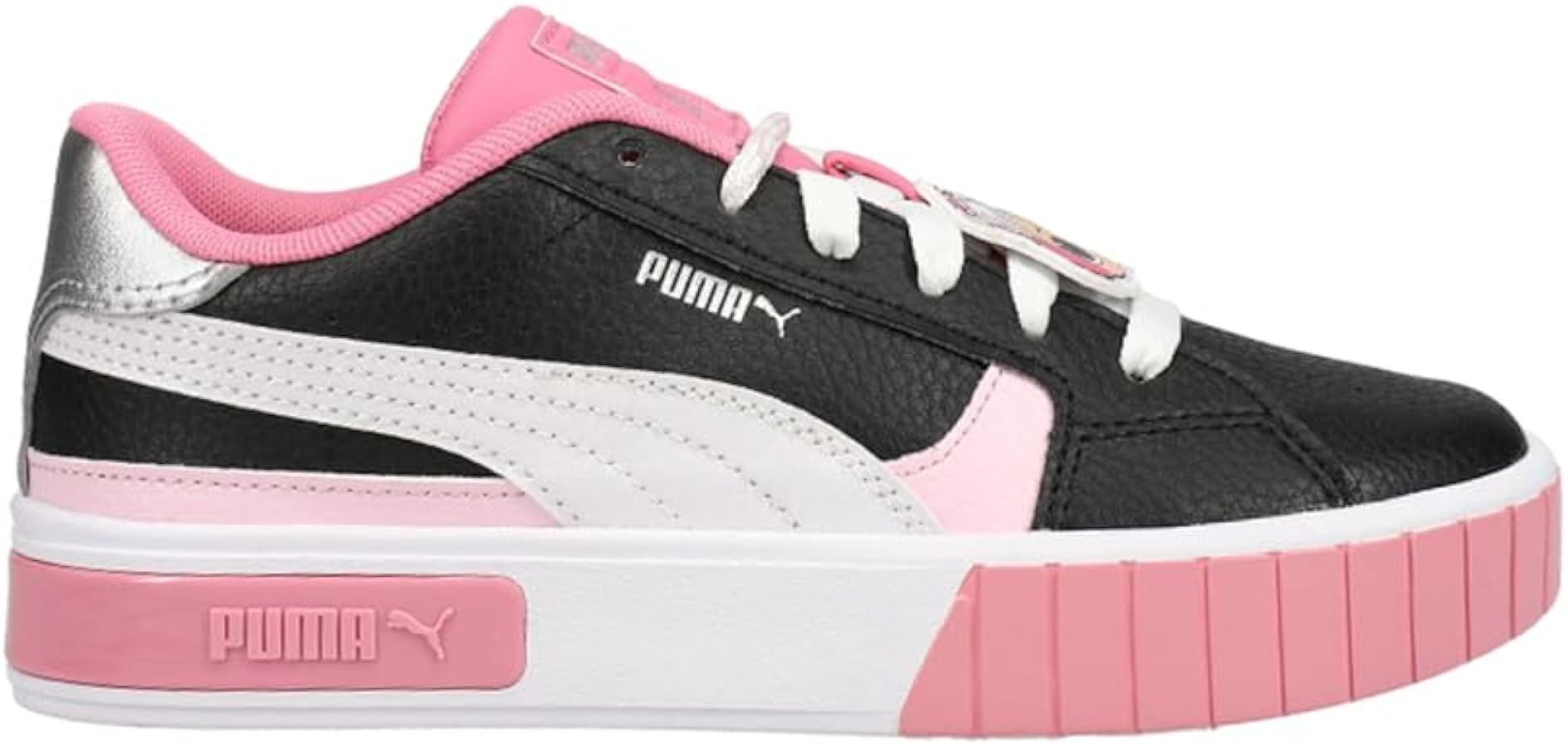 Puma Toddler Girls Cali Star Beats Lace Up Sneakers Shoes Casual - Black, Pink