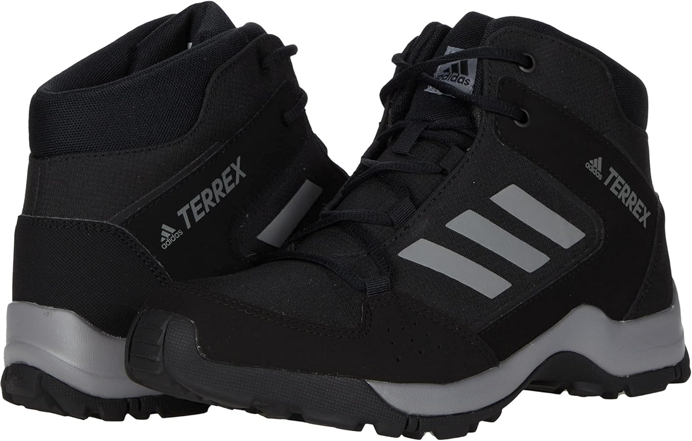 adidas Terrex Hyperhiker (Little Kid/Big Kid) Black/Grey/Black 1 Little Kid M