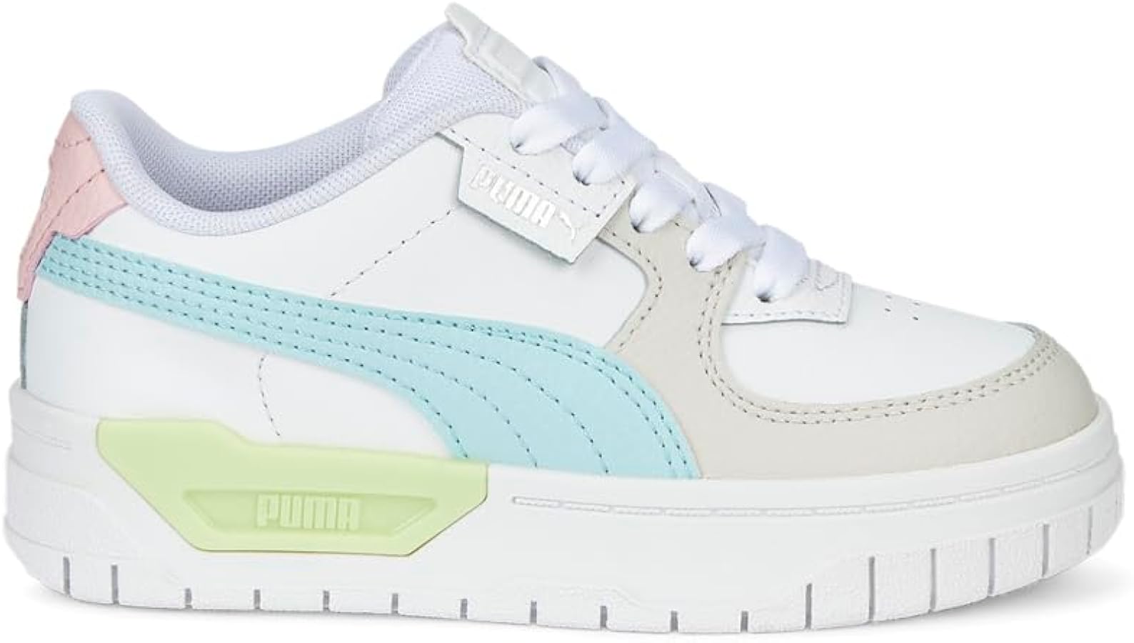 Puma Toddler Girls Cali Dream Pastel Platform Sneakers Shoes Casual - White - Size 12 M