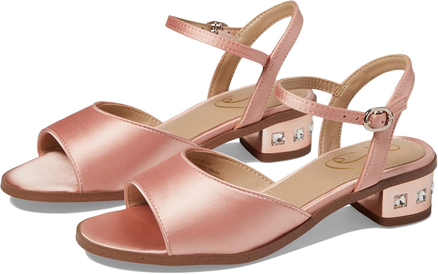 Sam Edelman Girls Ivy Block Heel Sandal