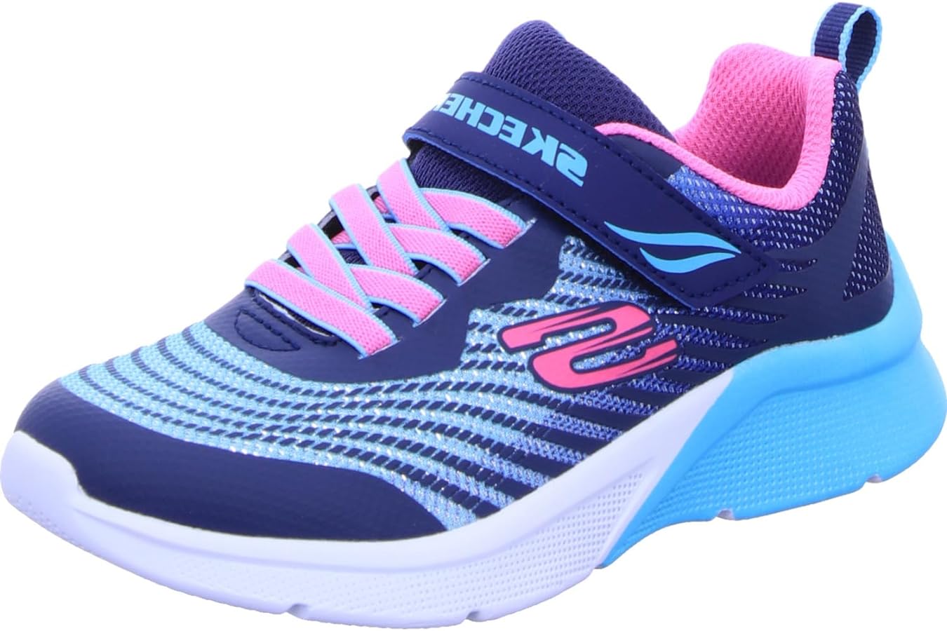 Skechers Unisex-Child Microspec-Rejoice Racer Sneaker