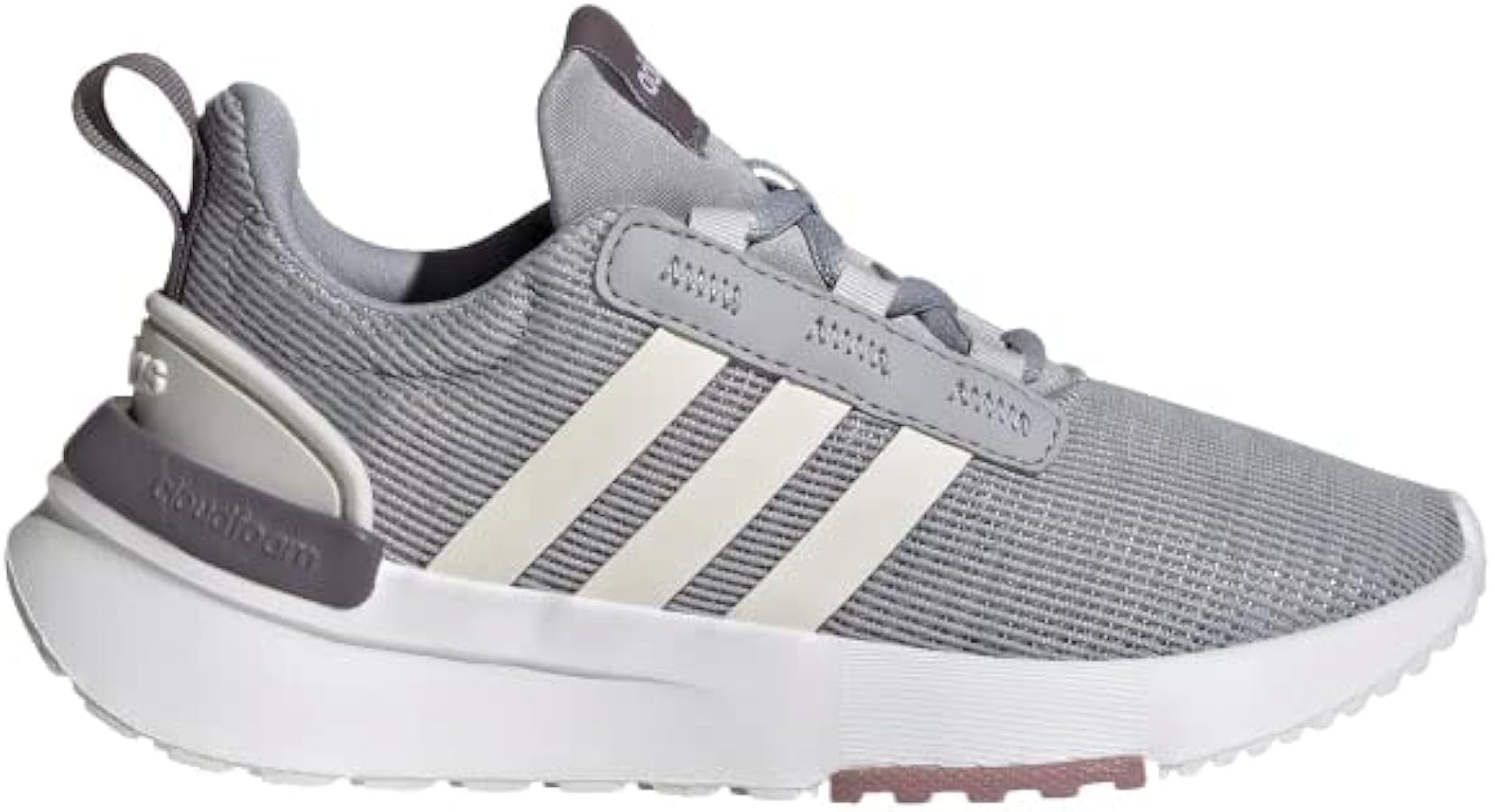 adidas Racer Tr21 Shoes_legacy Running, Halo Silver/Zero Metallic/Dash Grey, 1.5 US Unisex little kid