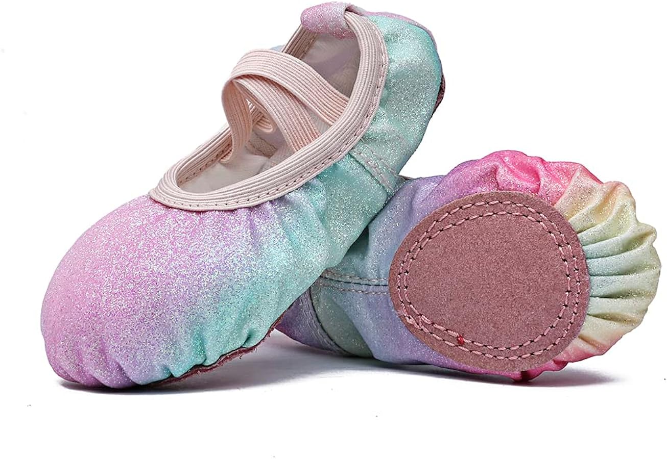 Ballet Shoes Wedding Party Dance Flats for Girls (Toddler/Little Kid/Big Kid)