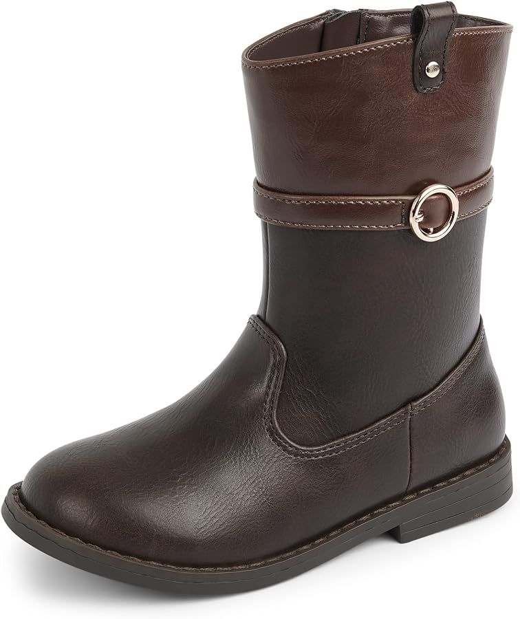 Gymboree Girl's and Toddler Faux Leather Tall Boots Mid Calf