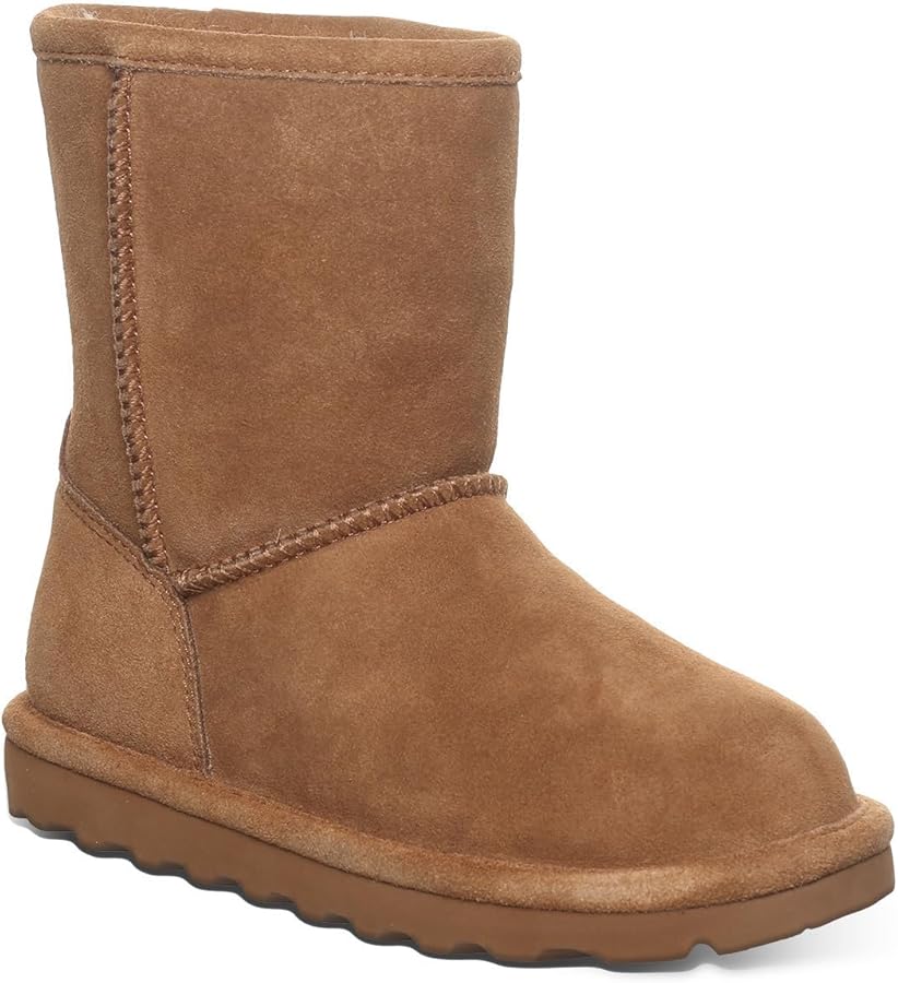 BEARPAW Elle Youth Multiple Colors | Youth's Boot Classic Suede | Youth's Slip On Boot | Comfortable Winter Boot