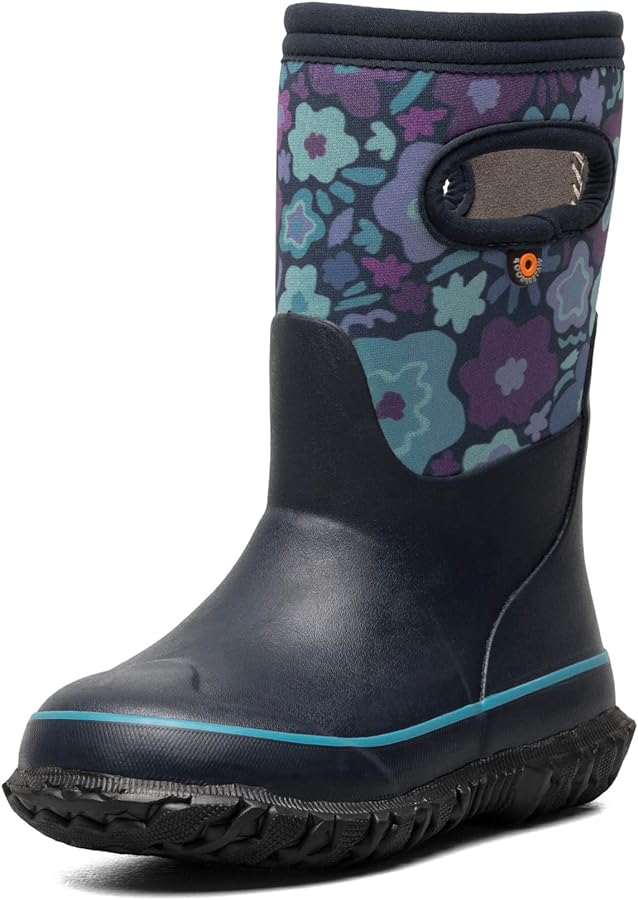 BOGS Grasp Kids Waterproof Insulated All Weather Rain Boots Mud Boots I For Snow, Rain, Winter, Mud and Cold Weather for Toddlers, Girls, Boys, Unisex