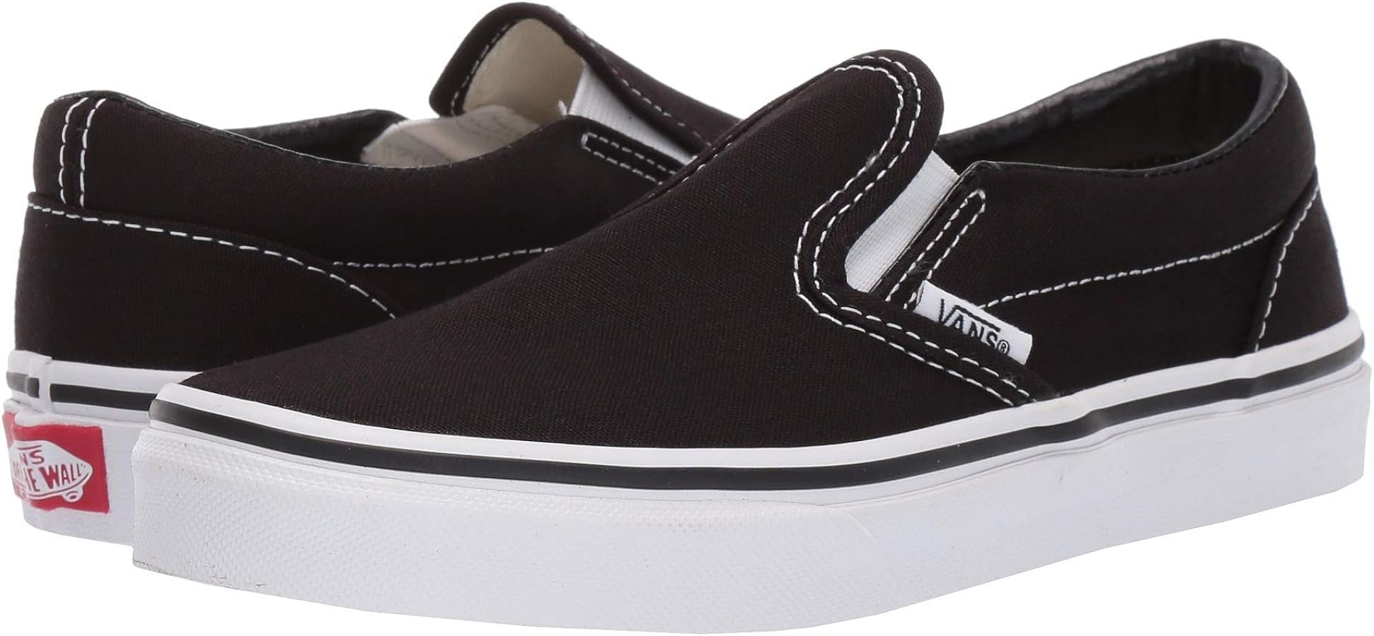 Vans Classic Slip On Black 9.5 US Women/8 US Men