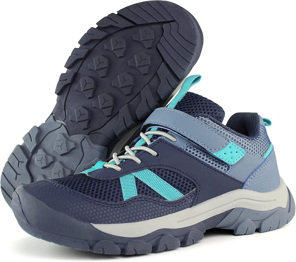 Kids Outdoor Hiking Shoes Lightweight Trekking Trails Shoe(Toddler/Little Kid/Big Kid)