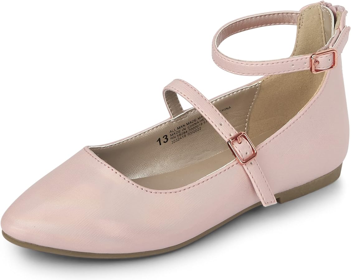 The Children's Place Girls Closed Toe Ballet Flats