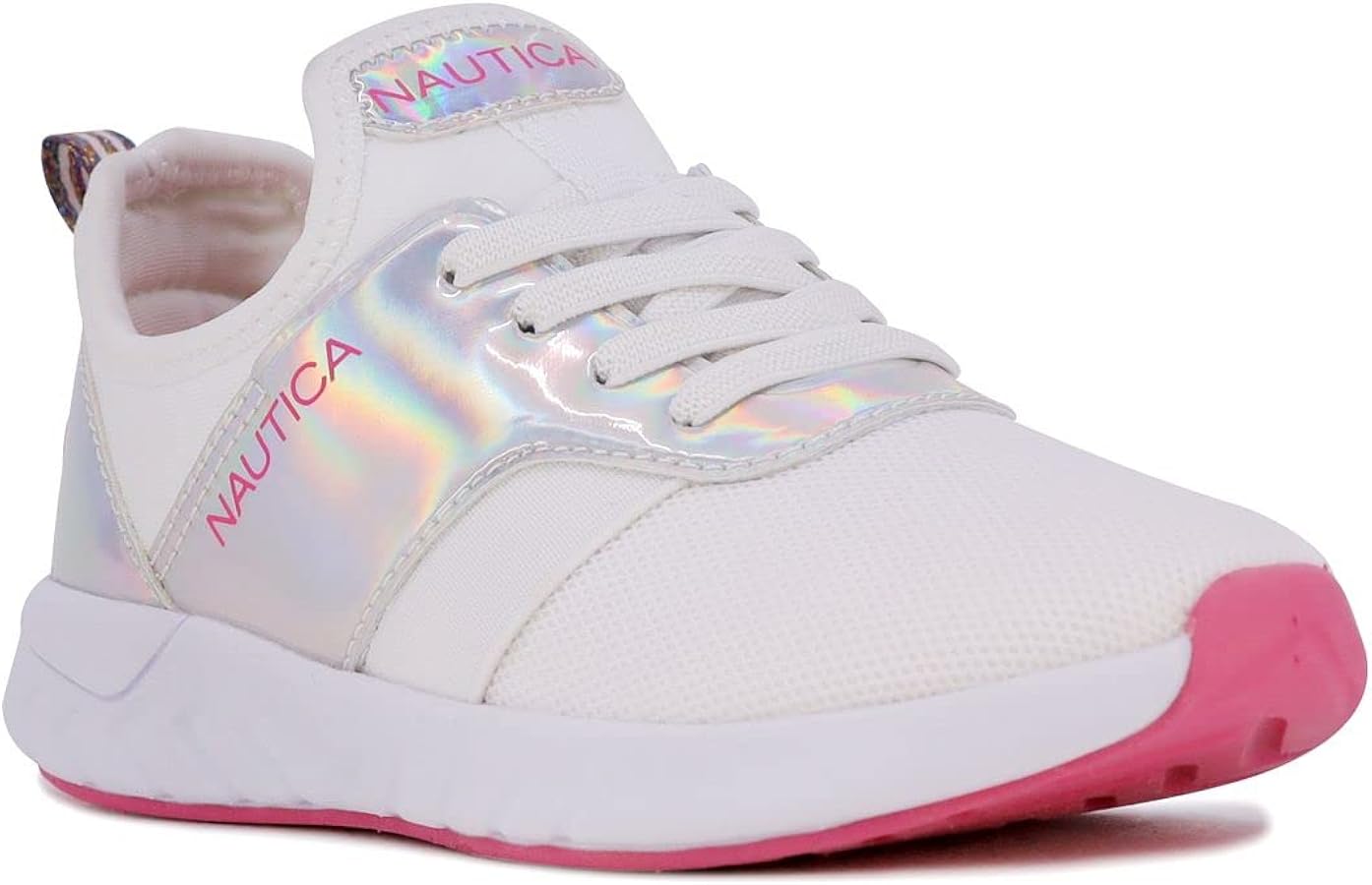 Nautica Girls Kids Sneakers Athletic Fashion Lace-Up Tennis Sports Running Shoes(Big Kid, Little Kid, Toddler)